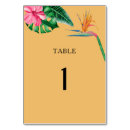 Search for hibiscus table cards Elegant