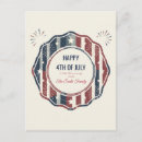 Search for americana postcards Red white blue