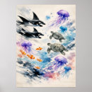 Search for orca art Marine life
