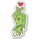 Search for zombie party stickers Halloween