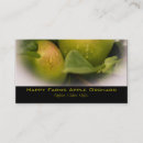 Search for apple business cards Green