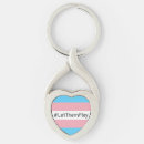 Search for heart shaped flag key rings Transgender