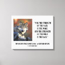 Search for strength canvas prints Quote
