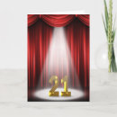 Search for elegant 21st birthday cards Red