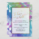 Search for paint splatter invitations Gold