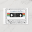 Search for cassette tape business cards Producer