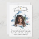 Search for party first communion invitations Modern 1st communion