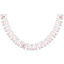 Search for tea party birthday bunting flags For kids