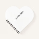 Search for heart shape notebooks School