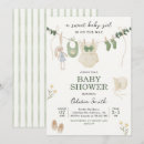 Search for clothesline baby girl shower invitations Bow