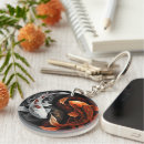 Search for orange fish key rings Koi