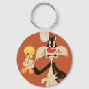 Search for sylvester key rings Looney toones cat