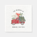 Search for red truck napkins Trees