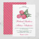 Search for raspberry wedding invitations Modern