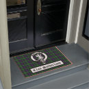 Search for family crest doormats Clan