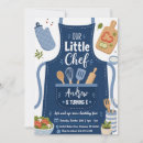 Search for bake shop invitations Little chef