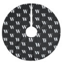 Search for black tree skirts Black and white