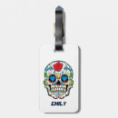 Search for skull luggage tags Retro
