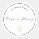 Search for organic honey stickers Bee farm