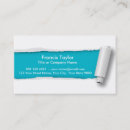 Search for ripped business cards Simple
