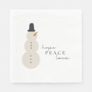Search for snowman napkins Winter