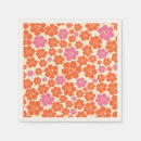 Search for flowers napkins Orange