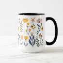Search for vector flowers mugs Colourful