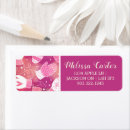 Search for knitting return address labels Snowflakes