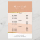 Search for for beauticians price lists Makeup artist