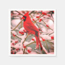 Search for red cardinal napkins Party