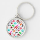 Search for funny pattern key rings Cute