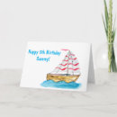 Search for boating birthday cards For kids