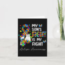 Search for autism son cards Support