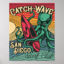 Search for vintage sea life posters Octopus