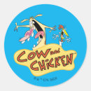 Search for chicken logo stickers Cow and chicken