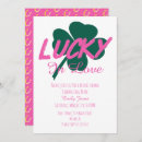 Search for clover bridal shower invitations Green