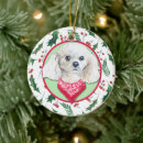 Search for toy poodle christmas tree decorations Animal