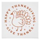Search for cute turkey posters Give thanks