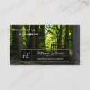 Search for hike business cards Forest