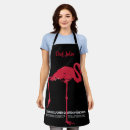 Search for pink flamingo aprons Vintage