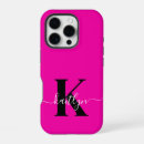 Search for black and hot pink iphone cases For her