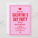 Search for galentines invitations Red