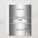 Search for 60th birthday save the dates Silver