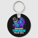 Search for mental health ribbon key rings Depression awareness