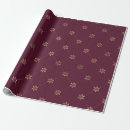 Search for burgundy floral wrapping paper Pattern