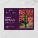 Search for desert business cards Saguaro