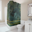 Search for emerald green shower curtains Elegant