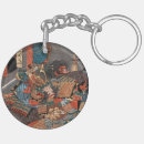 Search for samurais key rings Utagawa