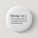 Search for author funny badges Writing