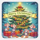 Search for cartoon tree stickers Blue